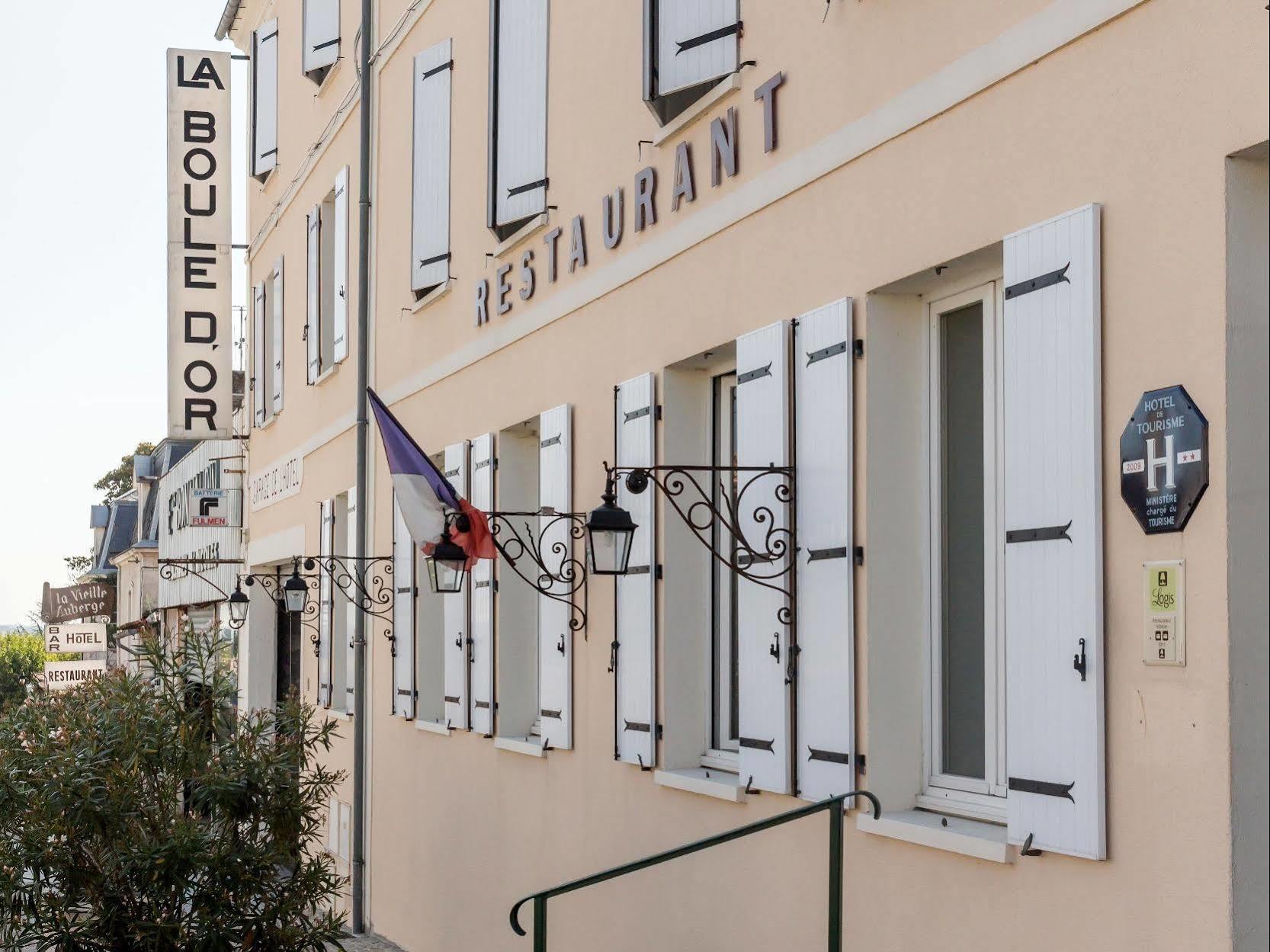Hotel Restaurant La Boule D'Or Barbezieux-Saint-Hilaire Exteriér fotografie